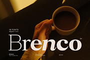Brenco, a Serif Font by zeenesia (Thumbnail 1 of 17)