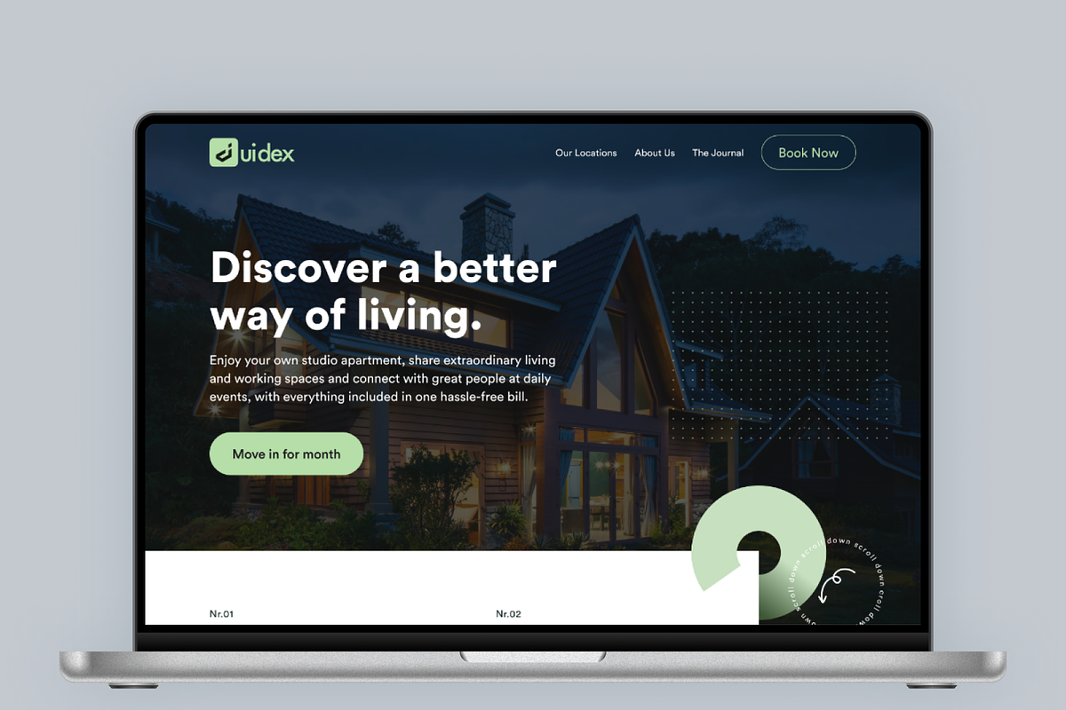 Architect Agency Landing Page, a Landing Page Template by UiDex (Photo 4 of 4)