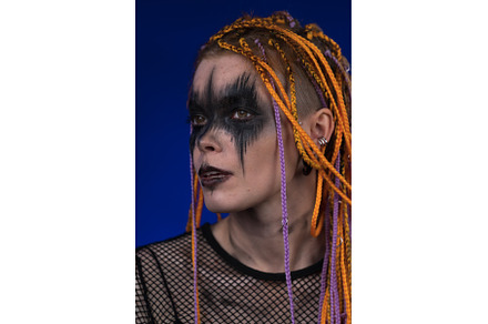 Young woman with orange color braids, a Beauty & Fashion Photo by Alexander-Piragis