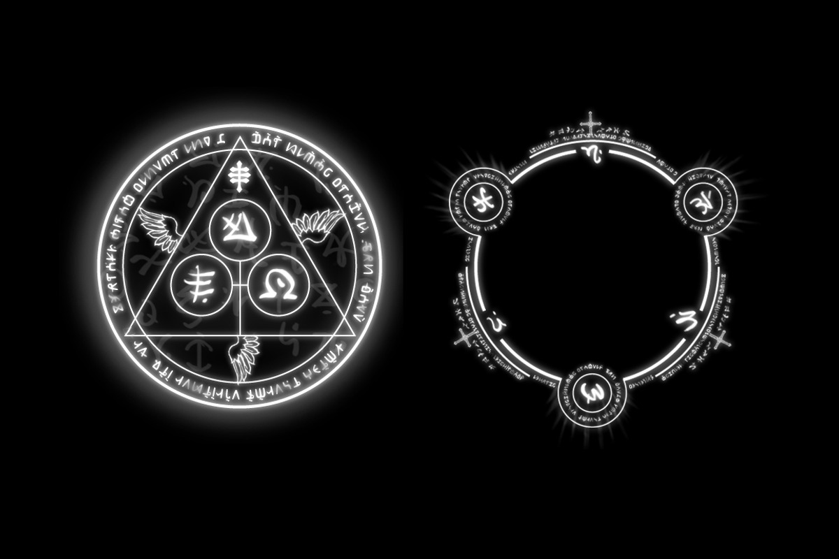 Spell and Runes, an Object Graphic by GeekClick