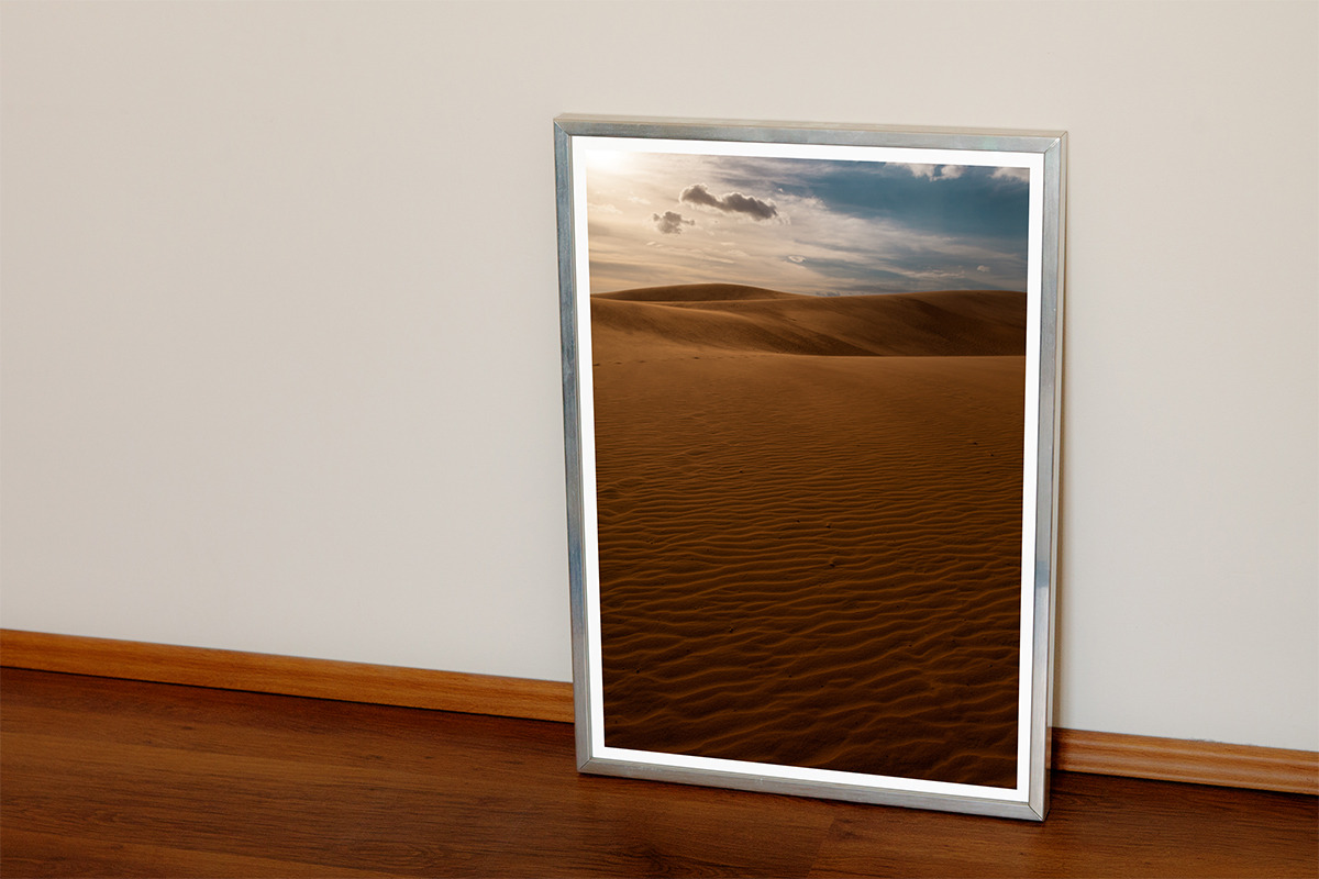 Mockup for photo or poster, a Product Mockup by Hombre-cz (Photo 5 of 5)