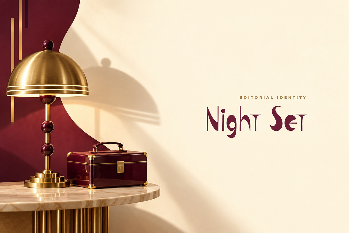 Modjazz Art Deco Display Font, a Sans Serif Font by Graphic Spirit (Photo 5 of 8)