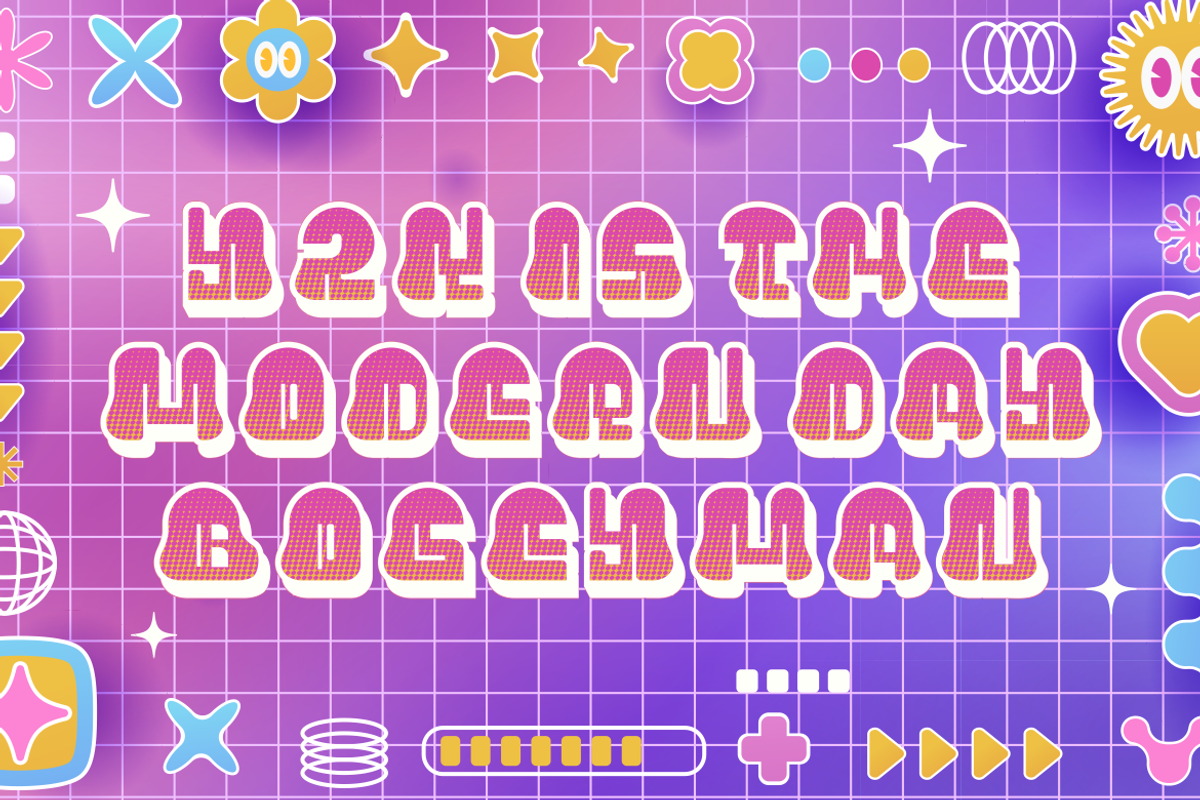 Vibe Tribe - Y2k Style Font, a Font by PutraCetol Studio (Photo 4 of 11)