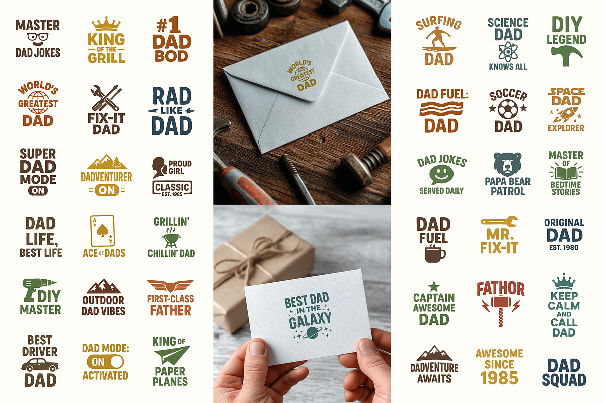 Father's Day Bundle - 108 Prints, a Graphic by Ckybe's Corner (Photo 4 of 5)