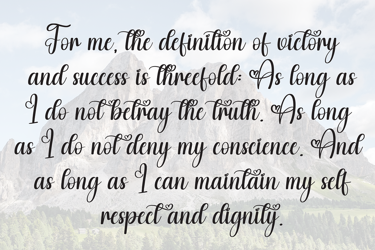 Yesterday | Script Font, a Handwritten Font by Scratchones (Photo 6 of 8)