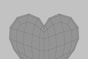 Heart Simple, HiRes and LowPoly, an Object 3D Model by CGTech (Thumbnail 7 of 9)