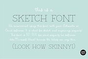 BARN ACRE SKETCH FONT, a Serif Font by Blush Font Co. (Thumbnail 6 of 7)