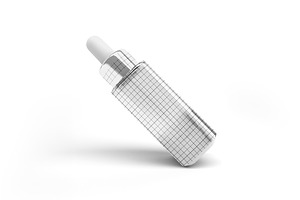 Dropper Bottle Mockup, a Packaging Mockup by Qaleb Studio