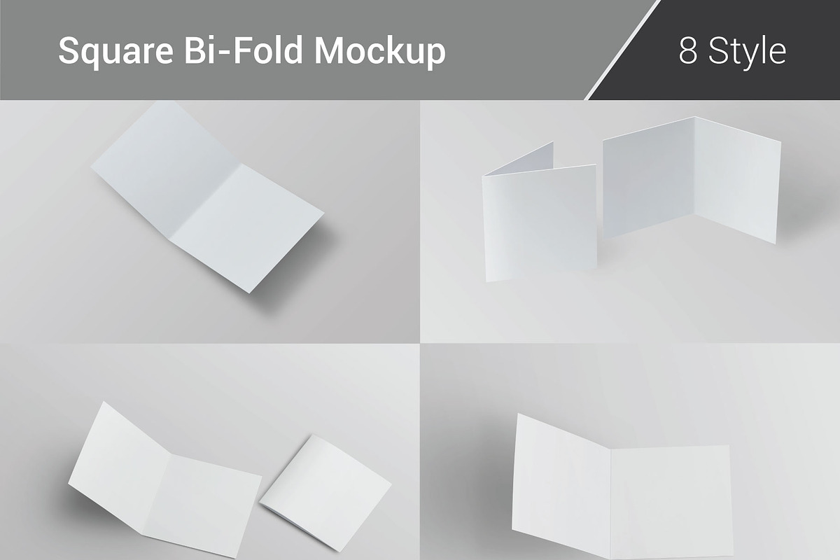 Bi-Fold Brochure Mockup 8 Style, a Print Template by Mockstore (Photo 18 of 18)