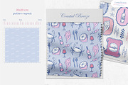 Coastal Breeze - Seamless Patterns, a Pattern Graphic by Milky April (Thumbnail 5 of 6)