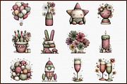 New Year Festive Celebration Clipart, an Illustration by Sublimation Artist (Thumbnail 3 of 6)