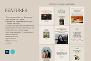 Writers Instagram Carousel Templates, a Social Media Template by September 5th (Thumbnail 5 of 14)