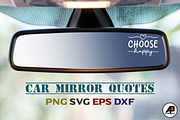 Car Mirror Quotes Sticker Bundle, a Photo by Actual Pixel (Thumbnail 3 of 17)
