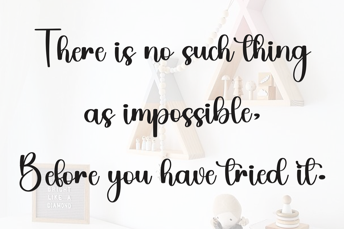 Bright Sunlight, a Handwritten Font by InermediaSTUDIO (Photo 5 of 8)