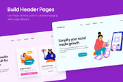 70 Social Media Flat Stickers, a Person Illustration by Creative Stall (Thumbnail 4 of 11)