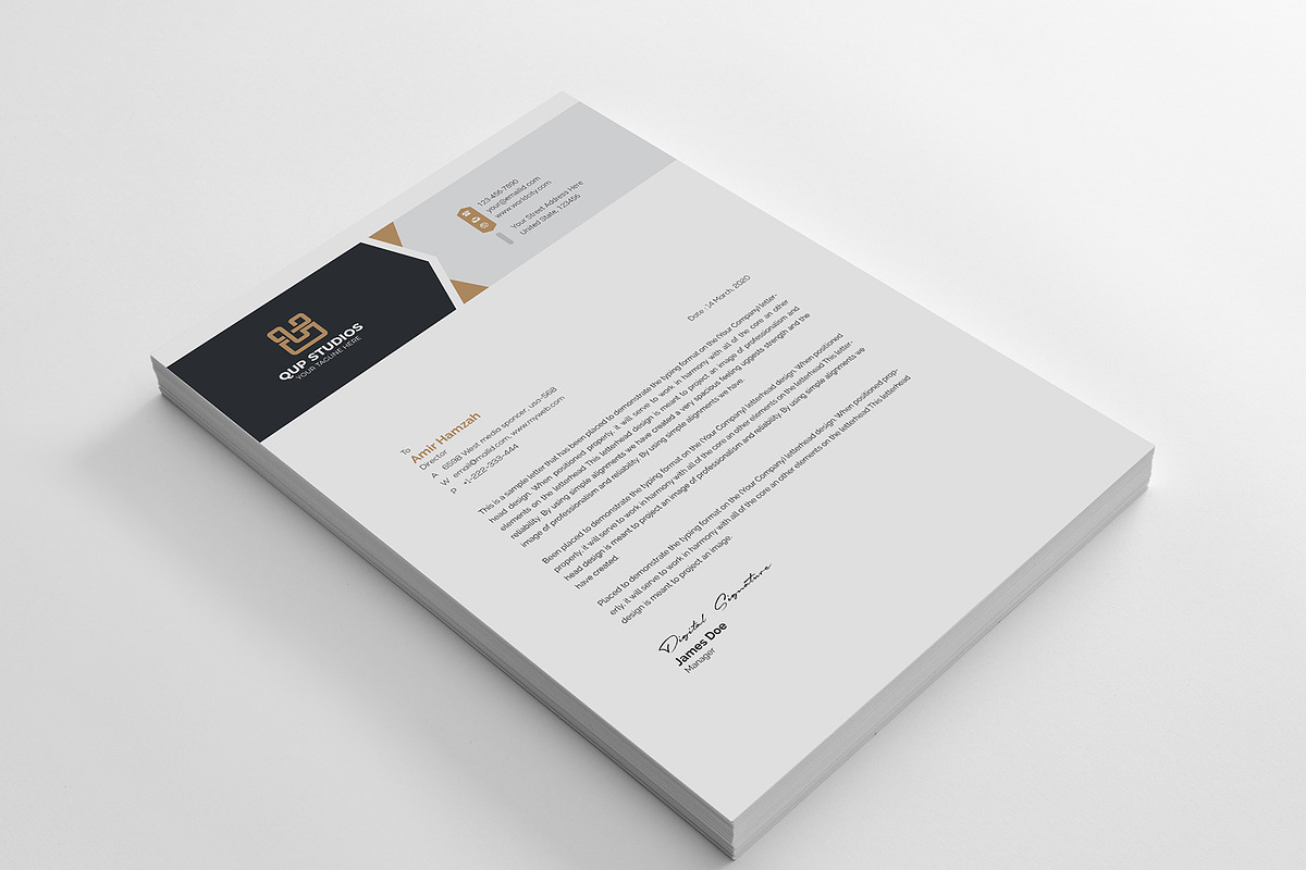 Stationery, a Stationery Template by GenerousArt (Photo 6 of 11)