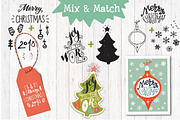Christmas Helper Lettering & Clipart, a Seasonal Illustration by Sketchetarian (Thumbnail 6 of 11)