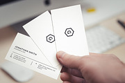 Simple Minimal Business Card 55, a Business Card Template by ND Design (Thumbnail 3 of 9)