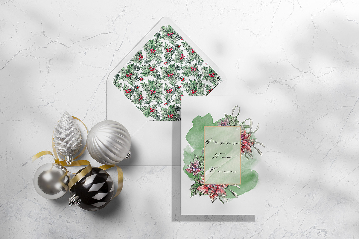 Watercolor christmas illustrations, a Decorative Illustration by Tanya Vollar (Photo 8 of 12)