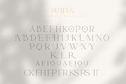 Rotten - Modern & Elegant Serif Font, a Serif Font by Pen Culture (Thumbnail 11 of 13)