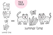 Scandi African animals for kids, an Animal Illustration by cutelevindesign (Thumbnail 7 of 10)
