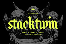 Stackwin - Gothic Blackletter Font