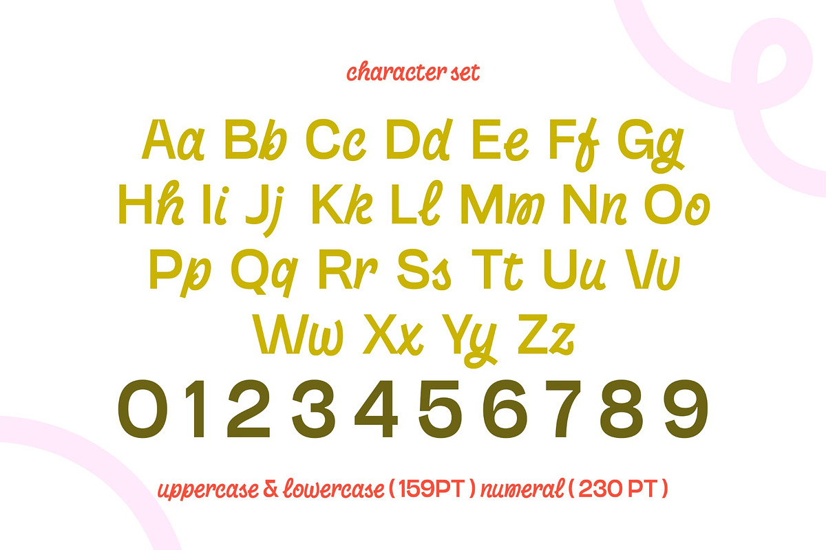 Glewy, a Script Font by graphicook (Photo 3 of 10)