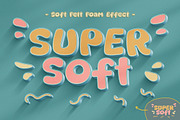 Soft Felt Foam Text Effects, a Layer Style Add-On by Andrew Skoch Design (Thumbnail 3 of 8)