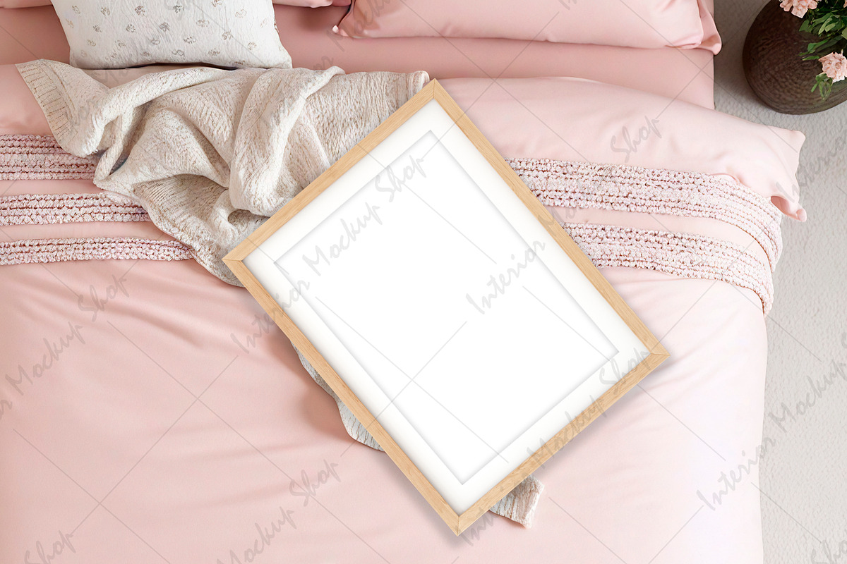 Bedroom Frame Mockup - 401, a Product Mockup by Mockup Shop (Photo 3 of 4)