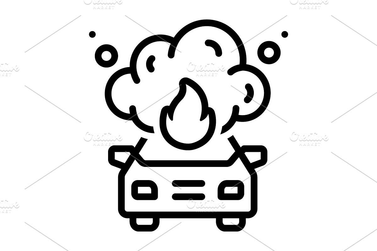 Extremely very black icon, an Outline Icon by Creative priyanka