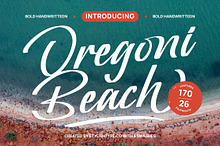 Oregoni Beach Bold Handwritten Font