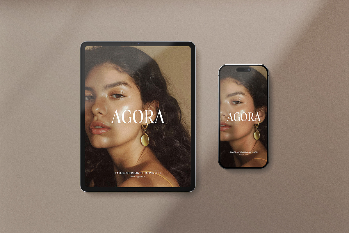 AGORA / Devices Mockups, an iPad Mockup by Studio Dara