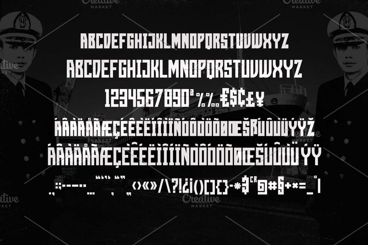 Sale ! 50% off Doddy Boldy Typeface preview 2