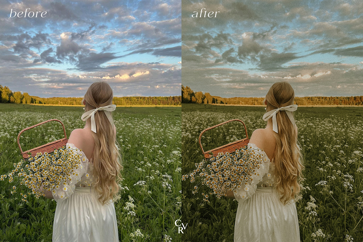 10 Cottagecore Lightroom Presets, a Preset Add-On by CVR Presets (Photo 5 of 9)