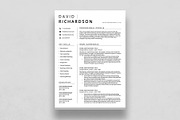 Canva Minimal Resume Template, a Resume Template by DesignDevisers (Thumbnail 2 of 10)
