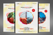 Minimal Electro Party Flyer, a Flyer Template by Graphic Templates (Thumbnail 1 of 4)