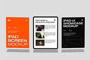 iPad Screen Mockup, an iPad Mockup by Unerispace (Thumbnail 2 of 5)
