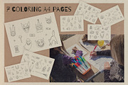 Retro Halloween clipart set, a Seasonal Illustration by Paper Cherry (Thumbnail 10 of 27)