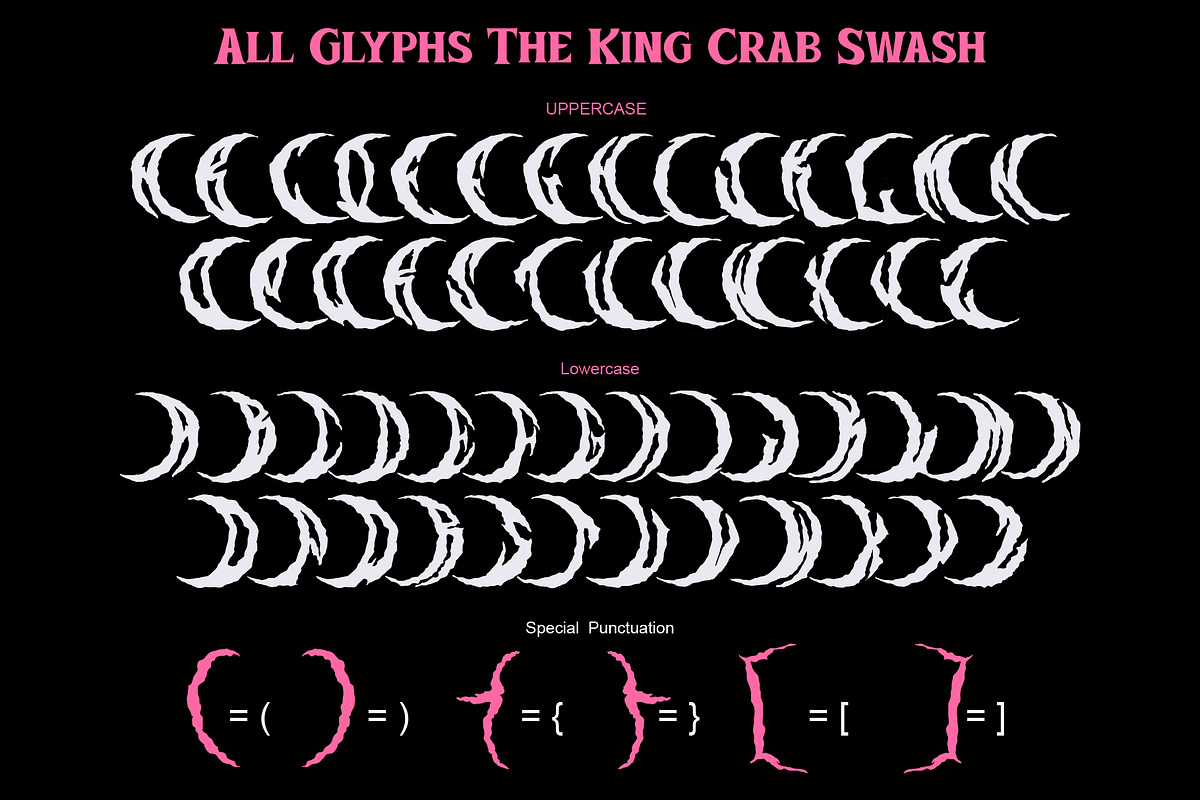 The King Crab, a Blackletter Font by BBtypeStudios (Photo 12 of 12)