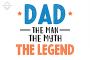 Fathers Day Design Sublimation, an Illustration by DiamondShop (Thumbnail 10 of 11)