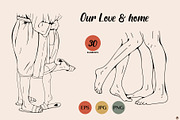 Our love and home, a Person Illustration by Olillia (Thumbnail 8 of 14)