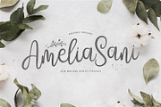 Amelia Sani - Handwritten Font, a Script Font by StringLabs (Thumbnail 12 of 12)