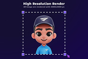 Profession 3D Avatar Set, a Characters & Person 3D Model by Kentung 3D (Thumbnail 2 of 6)
