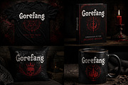 Gorefang, a Blackletter Font by Wow Magic (Thumbnail 2 of 4)