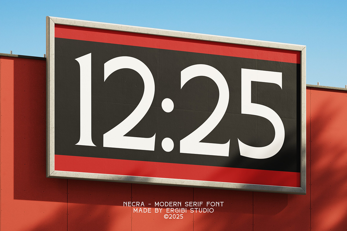Necra - Modern Serif, a Serif Font by ErgibiStudio (Photo 11 of 12)