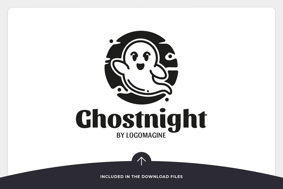 Ghost Night Logo Template, a Branding & Logo Template by LOGOMAGINE (Photo 15 of 16)