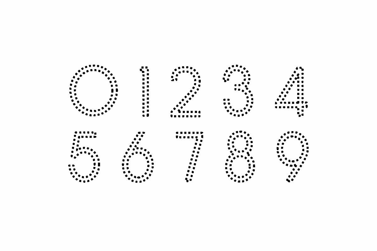Dotted Flash, a Handwritten Font by Fourteen Letter (Photo 3 of 6)
