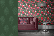 Protea Tropical Pattern, a Pattern Graphic by watercolor kamill (Thumbnail 5 of 12)