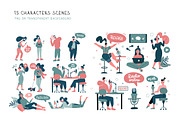Podcast – vector cliparts set, an Object Illustration by Lana Sham (Thumbnail 7 of 13)