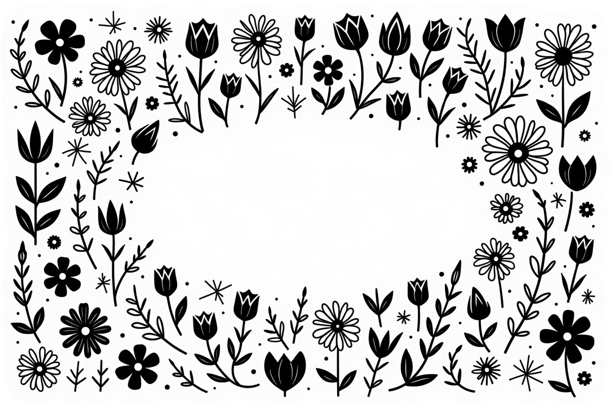 Simple Botanical Doodle Pack, an Illustration by Gfx_Store (Photo 4 of 10)